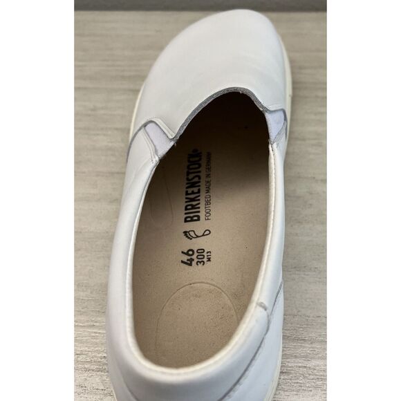 Birkenstock Oswego Men Sz 13 Max Comfort Slip On Soft Natural Leather Shoes - Picture 9 of 10